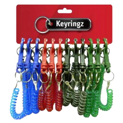 ASEC Spiral Key Ring