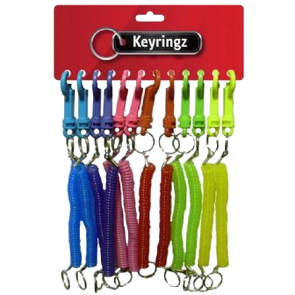 ASEC Spiral Key Ring