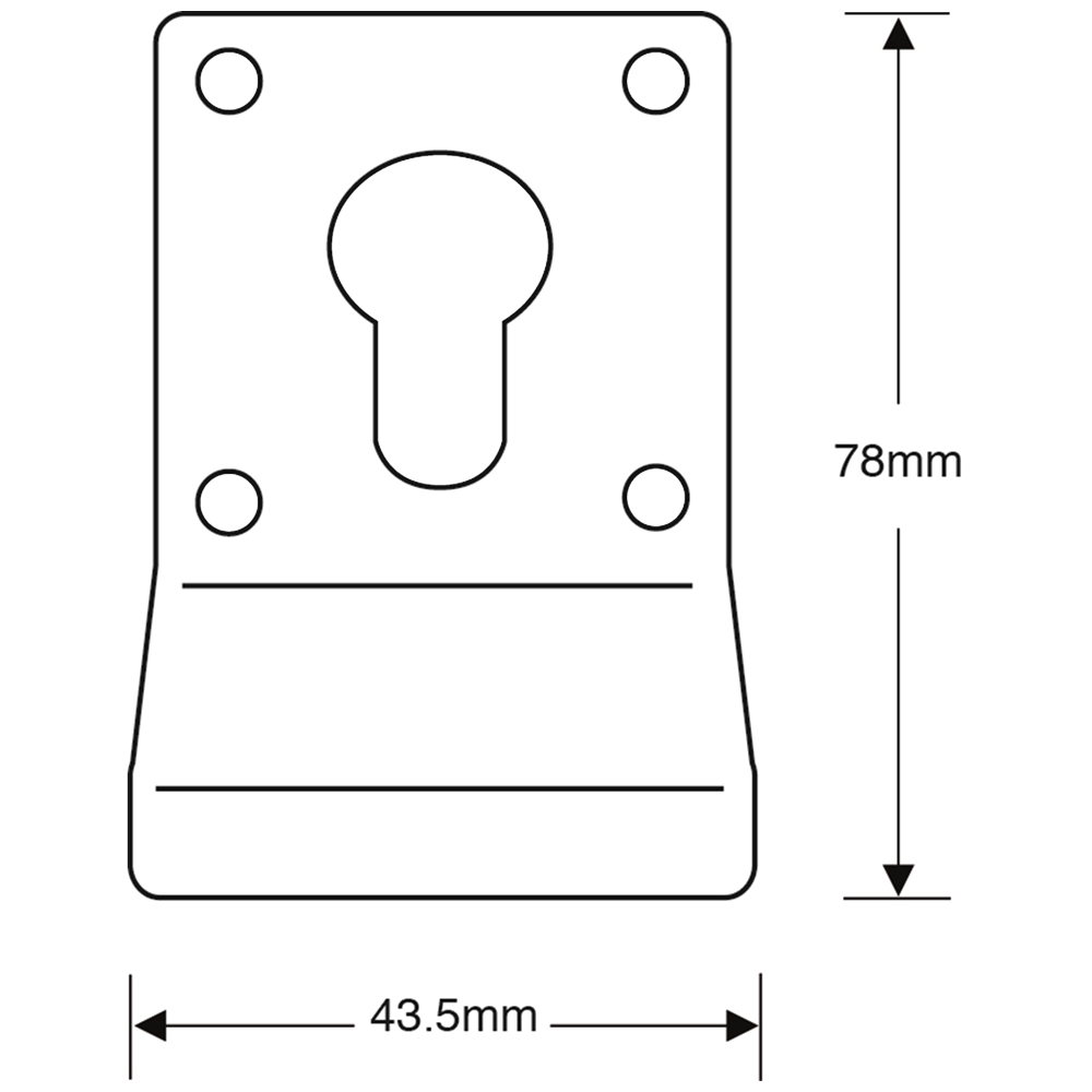 ASEC Stainless Steel Cylinder Pull