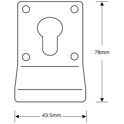 ASEC Stainless Steel Cylinder Pull