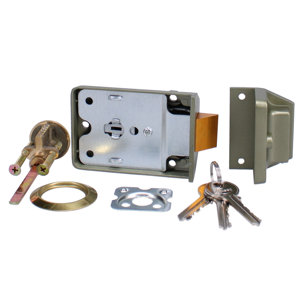 ASEC Traditional Non-Deadlocking Nightlatch