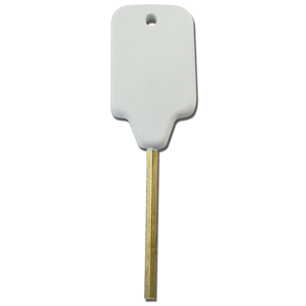ASEC TS7451 White Plastic Head Avocet WMS Window Key