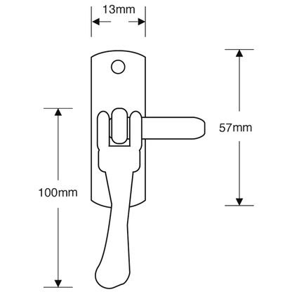 ASEC Victorian Casement Fastener