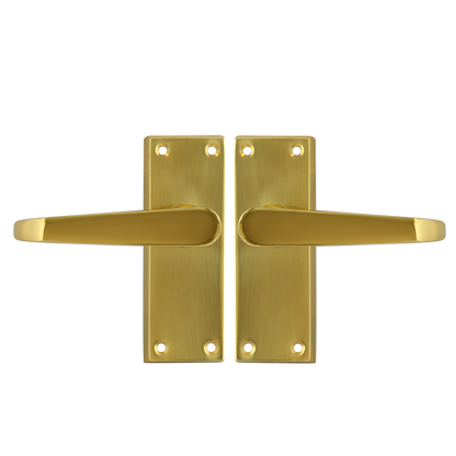 ASEC Victorian Plate Mounted Lever Furniture