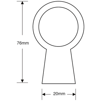 ASEC Victorian Thin Cylinder Pull