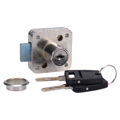 ASEC Deadbolt Furniture Lock Square Plate