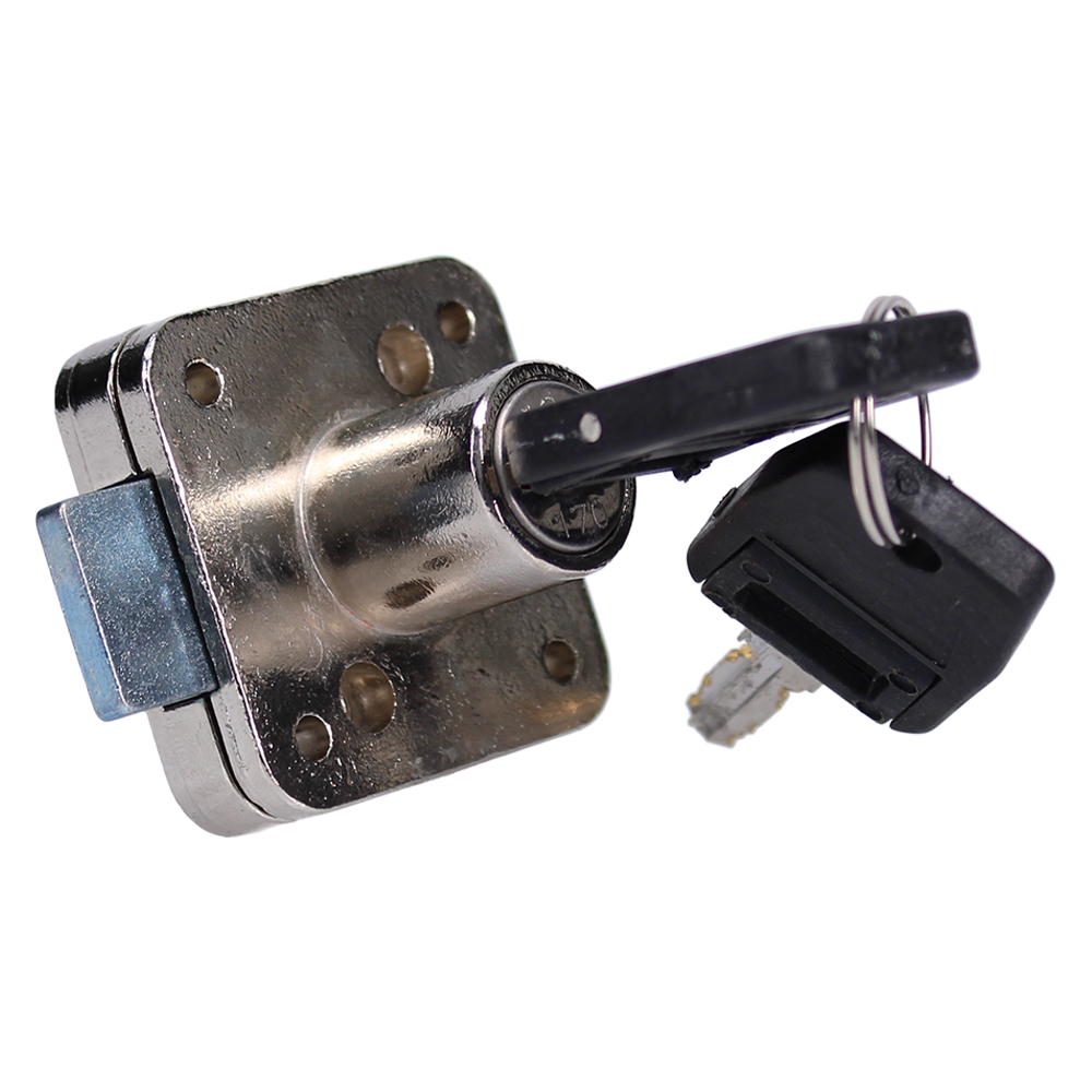 ASEC Deadbolt Furniture Lock Square Plate