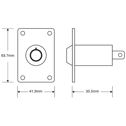 ASEC Electric Key Switch