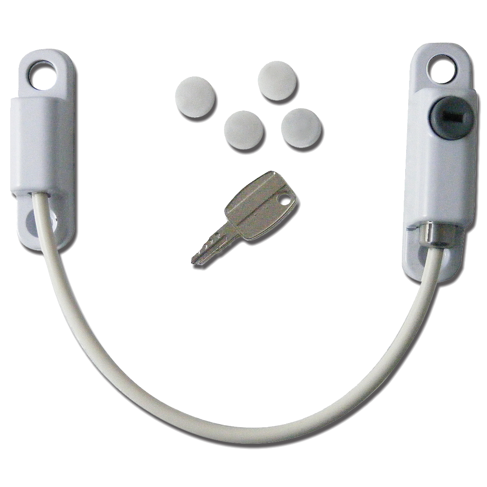 ASEC 150mm Locking Cable Window Restrictor