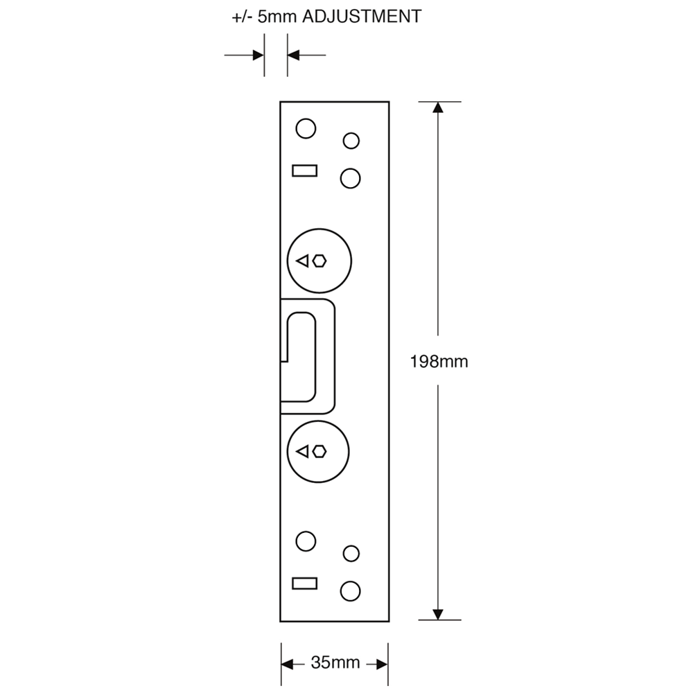ASEC Modular Repair Lock Keep - Roller