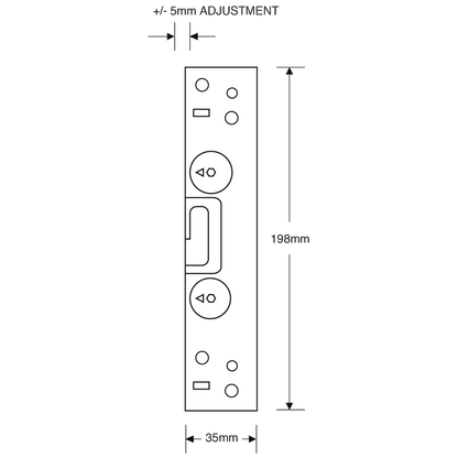 ASEC Modular Repair Lock Keep - Roller