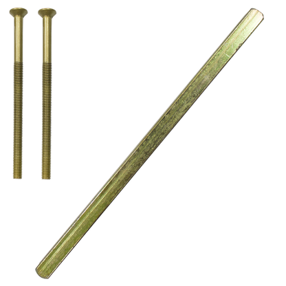 ASEC UPVC Spindle (160mm) & Screw (2x80mm) Pack
