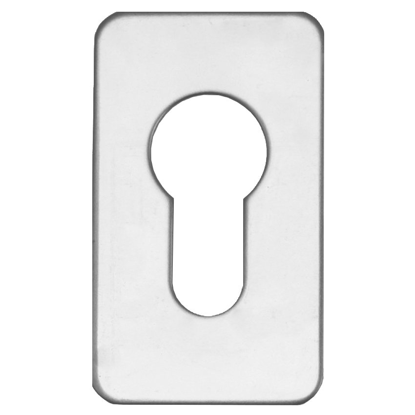 ASEC Self Adhesive 35mm x 60mm Small Euro Escutcheon