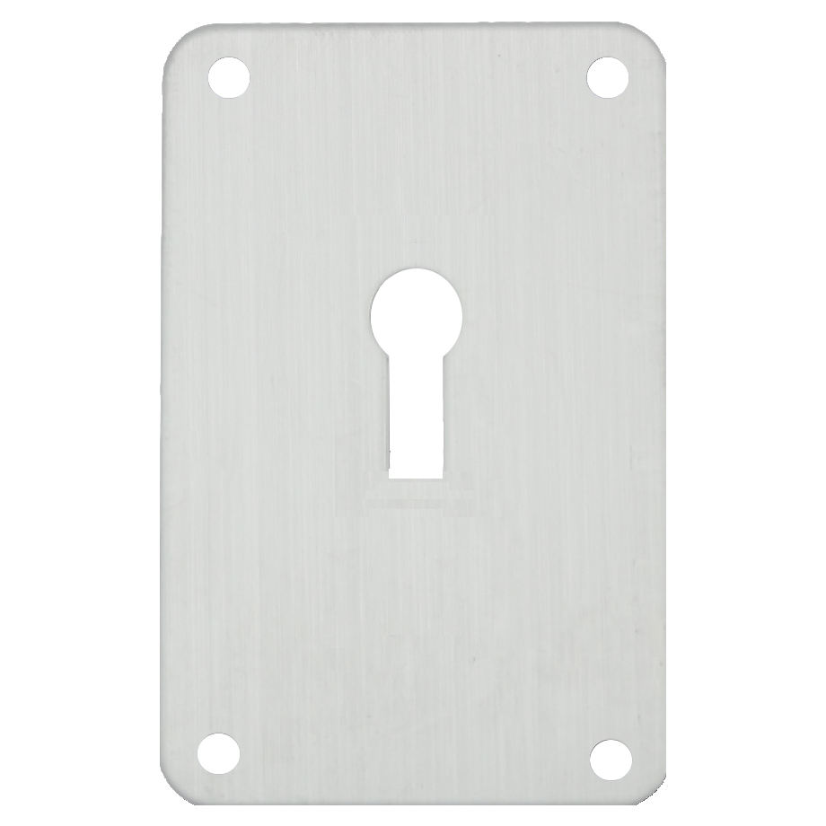 ASEC Screw On 45mm x 70mm UK Mortice Escutcheon