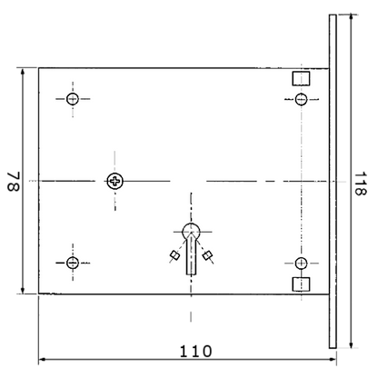 ASEC FB1 2 Lever Mortice Deadlock