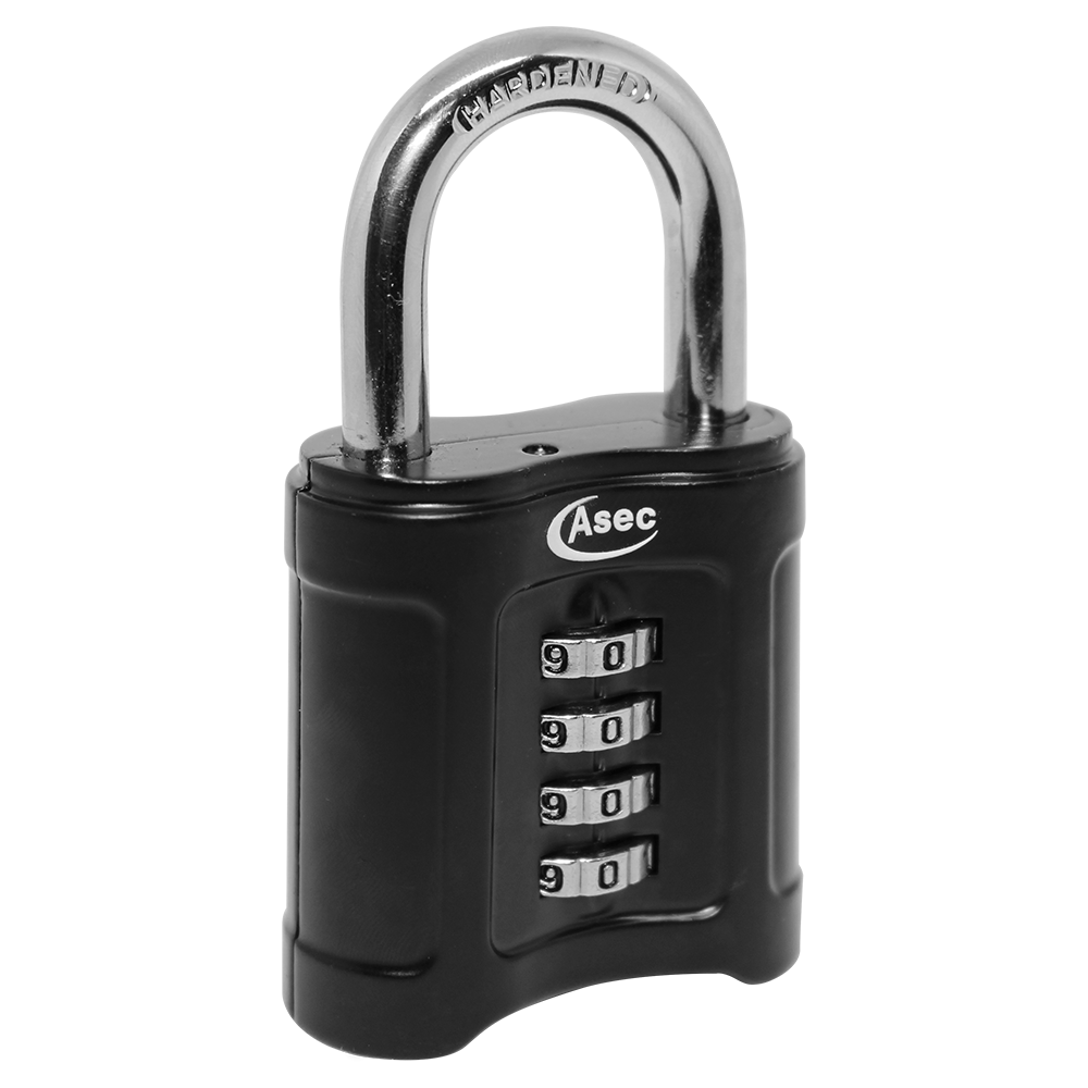 ASEC Open Shackle Combination Padlock