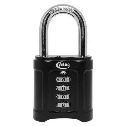 ASEC Open Shackle Combination Padlock