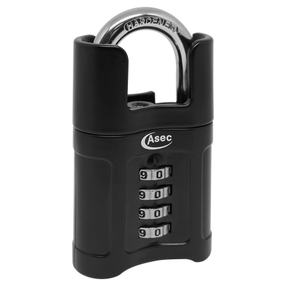 ASEC Closed Shackle Combination Padlock