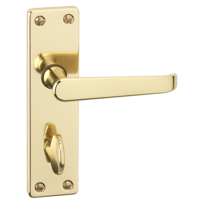ASEC URBAN Classic Victorian Bathroom Lever on Plate Door Furniture