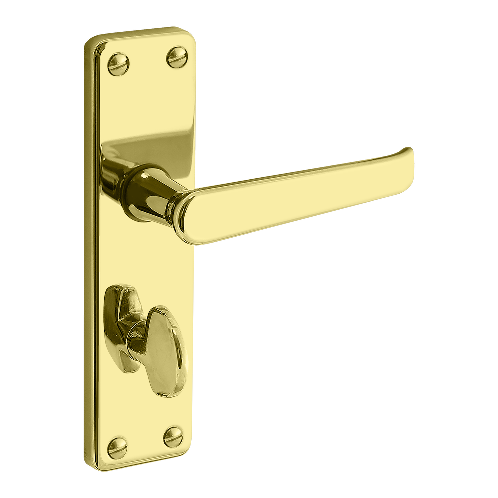 ASEC URBAN Classic Victorian Bathroom Lever on Plate Door Furniture