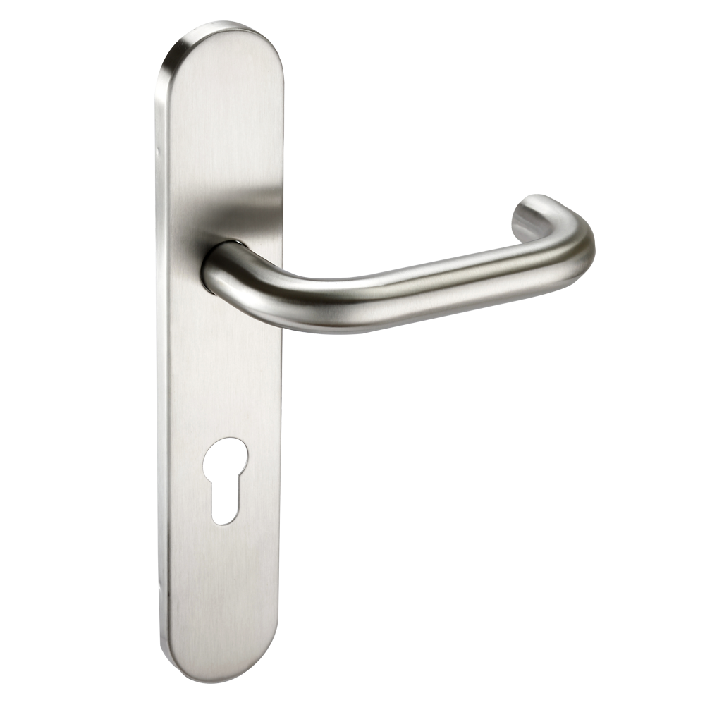 ASEC Radius Backplate Lever Furniture DDA