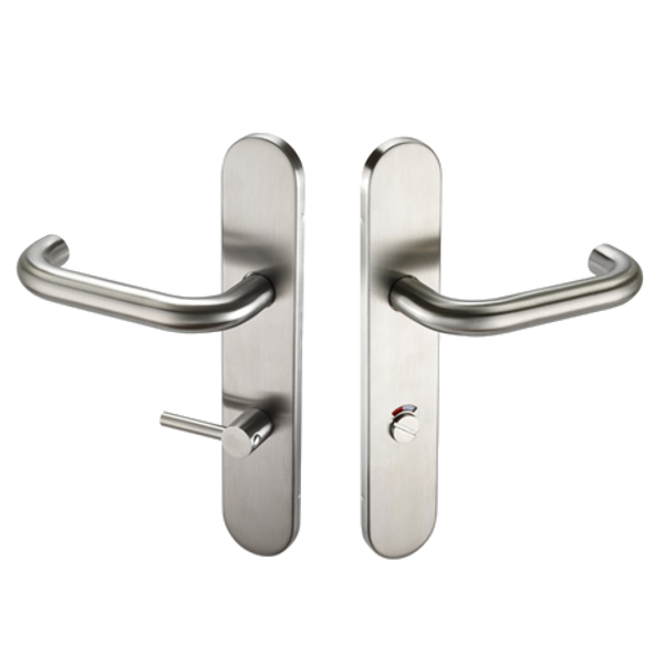 ASEC Radius Backplate Lever Furniture DDA