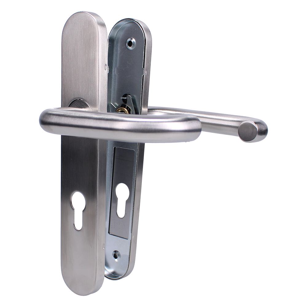 ASEC Radius Backplate Lever Furniture DDA