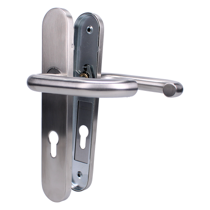 ASEC Radius Backplate Lever Furniture DDA