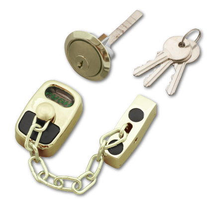 ASEC Door Chain with External Cylinder