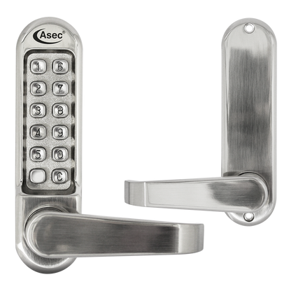 ASEC AS4300 Series Lever Operated Digital Lock No Latch