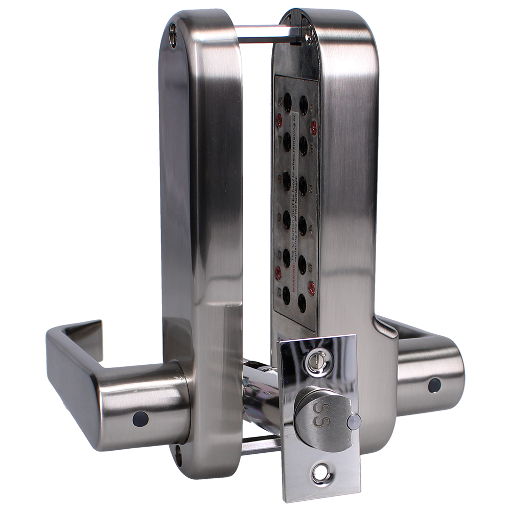 ASEC AS4300 Series Lever Operated Digital Lock With Clutched Handle & 60mm Latch