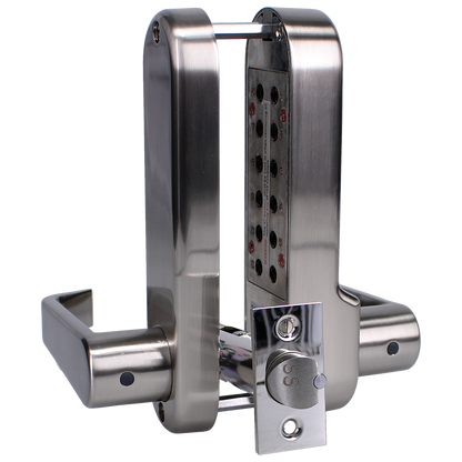 ASEC AS4300 Series Lever Operated Digital Lock With Clutched Handle & 60mm Latch