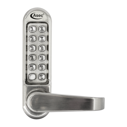 ASEC AS4300 Series Lever Operated Digital Lock With Adaptor Kit For Panic Device No Latch