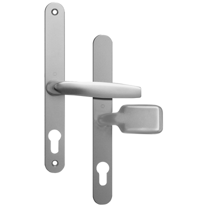 ASEC 68mm Lever Pad UPVC Door Furniture With Snib