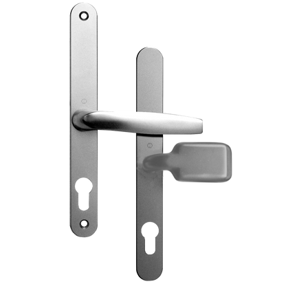ASEC 68mm Lever Pad UPVC Door Furniture With Snib
