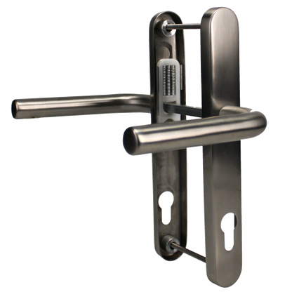 ASEC 92 Lever/Lever UPVC Furniture - 242mm Backplate
