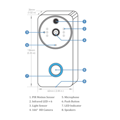 ASEC Smart Video Doorbell