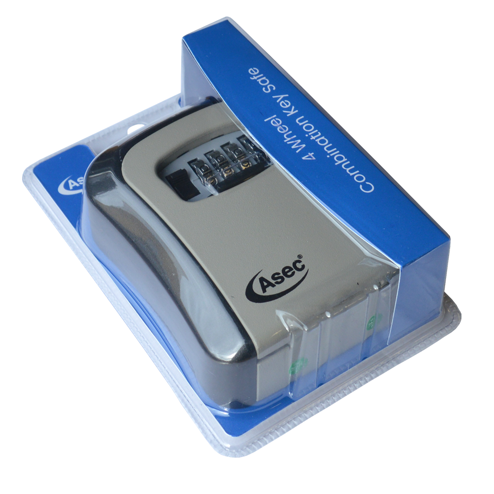 ASEC 4 Wheel Combination Key Safe