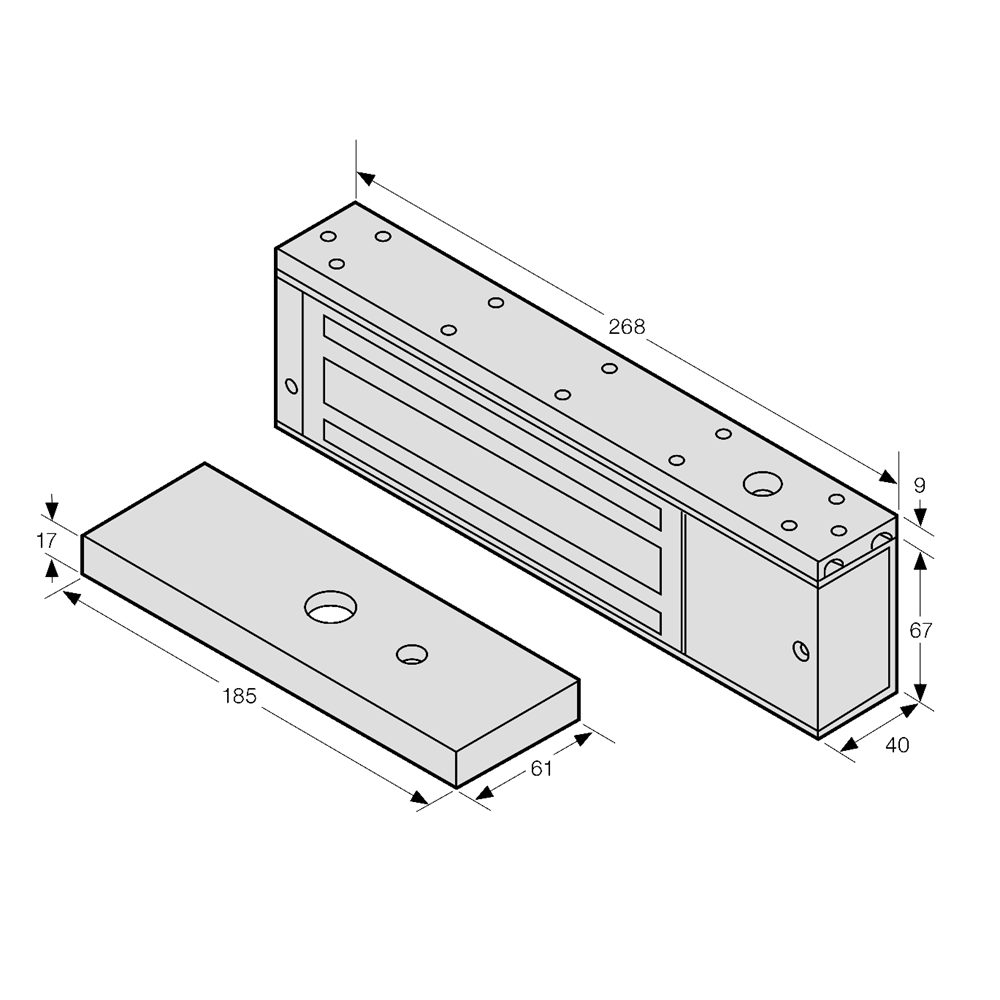 ASEC Standard Single Magnet