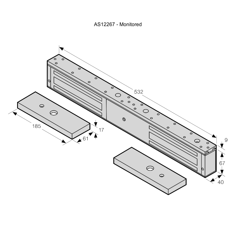ASEC Standard Double Magnet