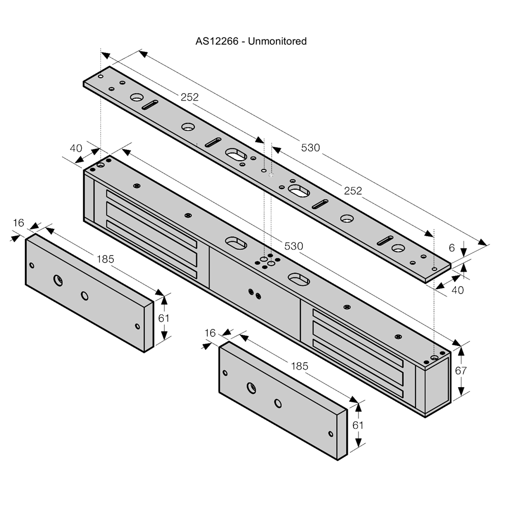 ASEC Standard Double Magnet