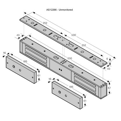 ASEC Standard Double Magnet
