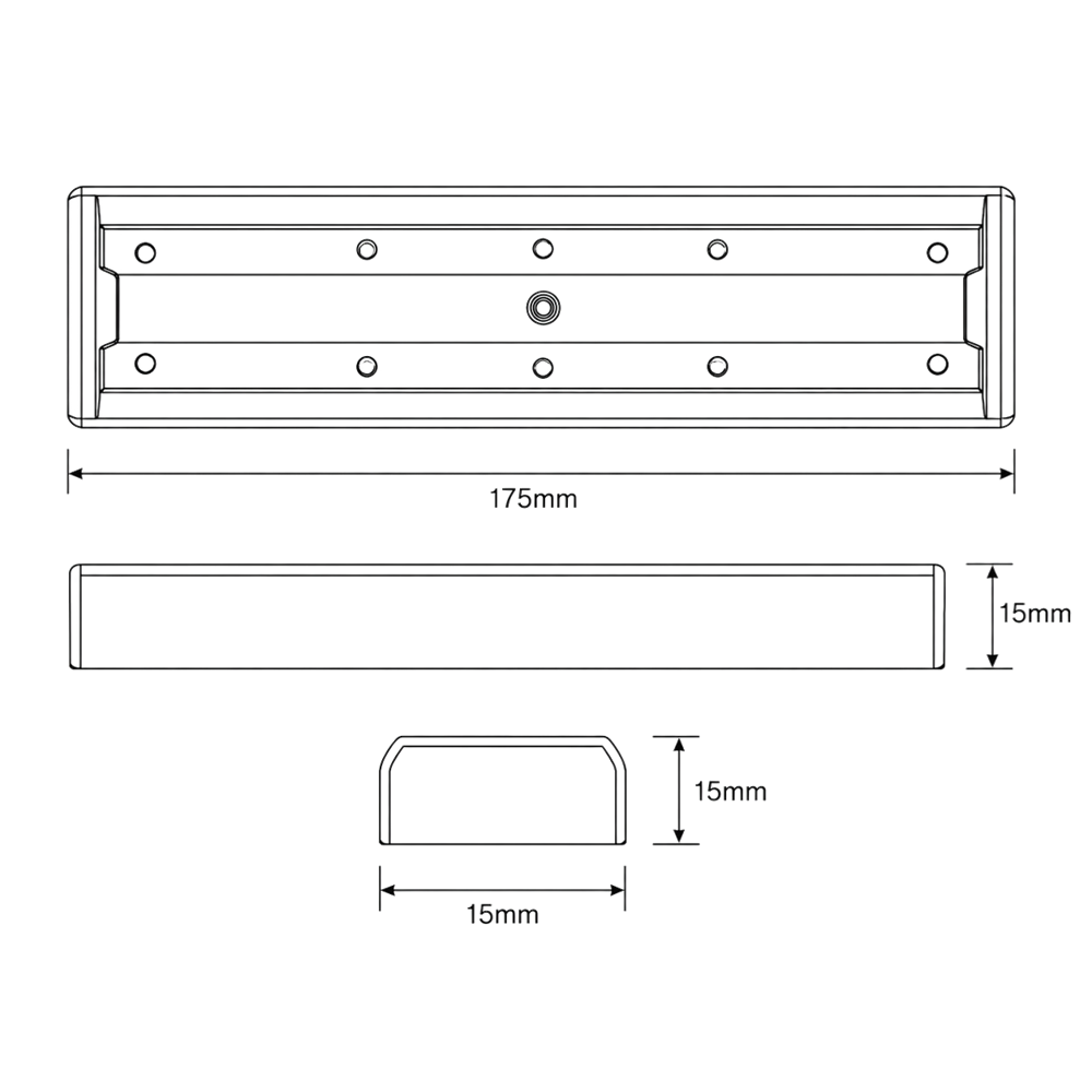 ASEC Armature Housing For Slim Line Magnets