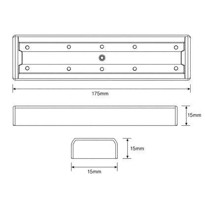 ASEC Armature Housing For Slim Line Magnets