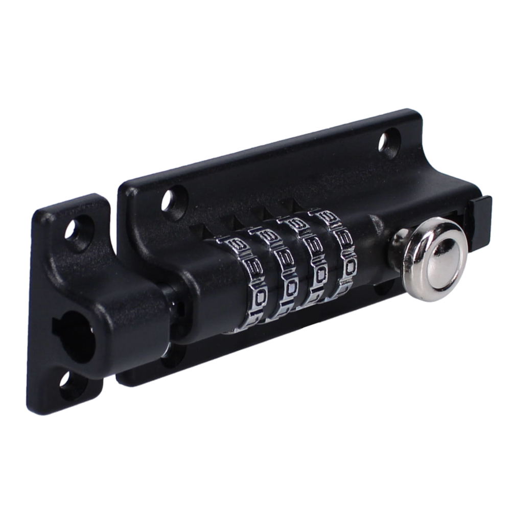 ASEC Combination Tower Bolt Black