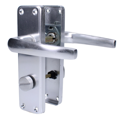 ASEC Stafford Plate Furniture Lever Bathroom With Privacy Turn