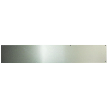 ASEC Kick Plate 150mm Height x 1.2mm Depth (SSS) Satin Stainless Steel