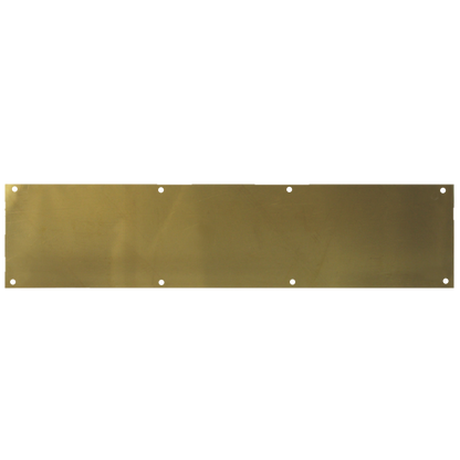 ASEC Kick Plate 150mm Height x 1.2mm Depth (PB) Polished Brass