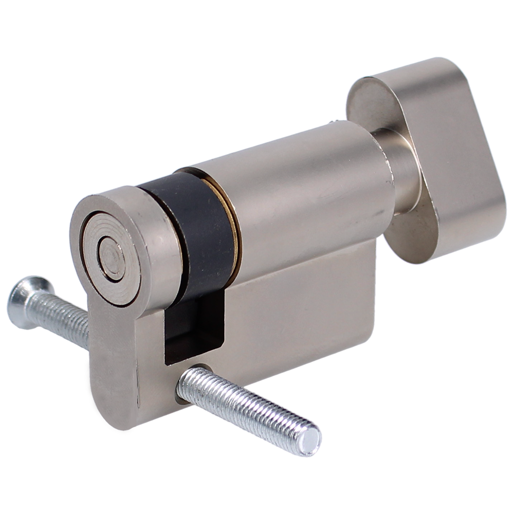 ASEC VITAL Blind Thumbturn Half Euro Dual Finish Cylinder With Adjustable Cam