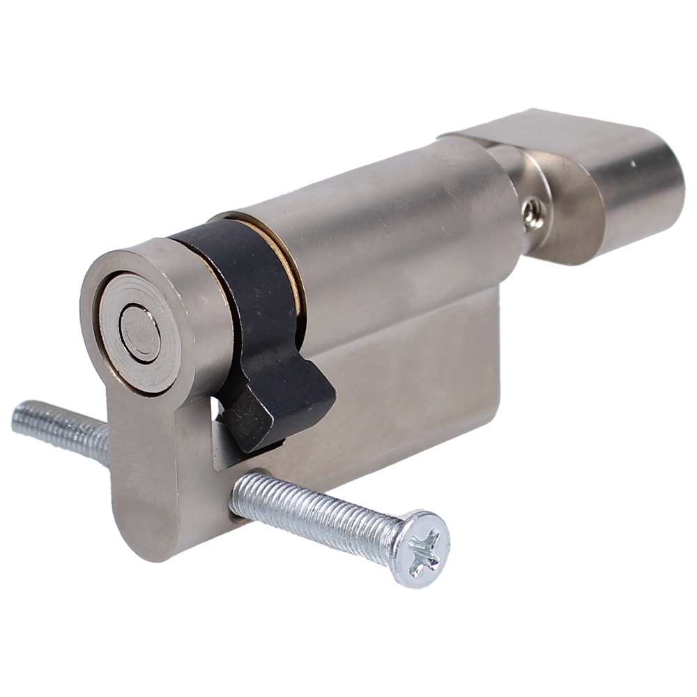 ASEC VITAL Blind Thumbturn Half Euro Dual Finish Cylinder With Adjustable Cam